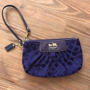 Coach clutch purse